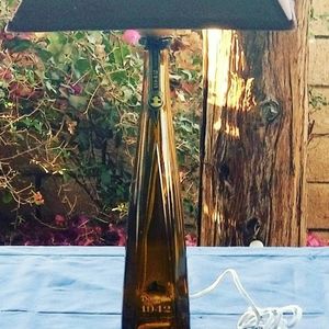 Don Julio repurposed tequila bottle accent lamp